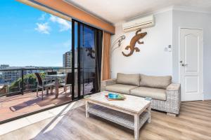 Balcone o terrazza di Sunset Sails Penthouse Redcliffe