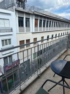 a view of a building from a balcony at Stay Central 2 in Ioannina