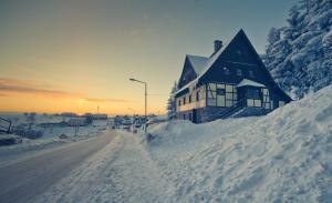 Pensjonat Stokłos v zimě + 7 fotografií