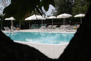 The swimming pool at or close to Agriturismo La Pisana