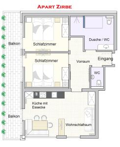 A planta de Alps Tux