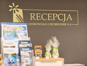 a sign for aorenko electrochemotherapyccess at Łazienki Uzdrowiskowe Nr 1 in Ciechocinek +21 photos