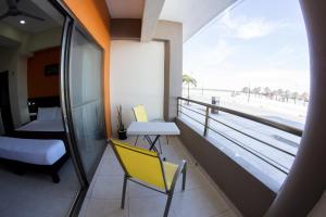 Balkón nebo terasa v ubytování Hotel & Suites Domani