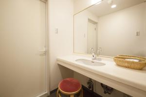 Koupelna v ubytování Hotel Morschein + 37 fotografií