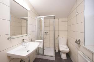 Koupelna v ubytování Chalet Zeller Moos