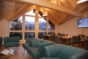 Posezení v ubytování Chalet Zeller Moos