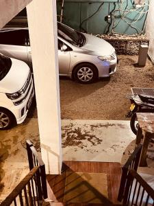 a view of a car parked in a parking lot at Eightyseven guest and restaurant in Badulla +12 photos