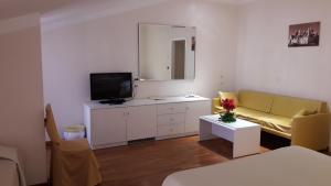 TV a/nebo společenská místnost v ubytování Park Hotel San Michele