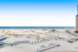 a skate park at the beach with the ocean in the background at Sea Colony - 302S Edgewater in Bethany Beach