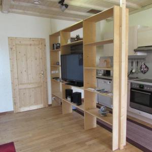 Kuchyň nebo kuchyňský kout v ubytování Ferienwohnung "Eifelstueffje"
