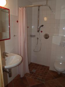 Kúpeľňa v ubytovaní Apartments Stegmühle