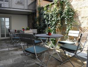 Patio nebo venkovní prostory v ubytování Tandem Hotel