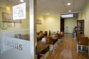 Posezení v ubytování Hotel Rostits