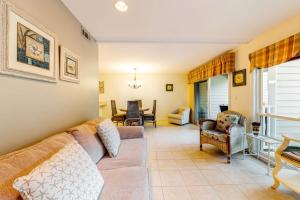 a living room with a couch and chairs at Sea Colony - 1804 Doubles in Bethany Beach