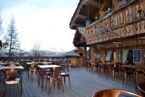 Restaurace v ubytování Le Solan d'Aniathazze