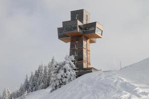 Obiekt Ferienwohnung Alpenglück zimą