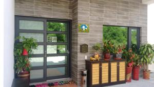 Сад в Ai Lian Shan Shui Homestay