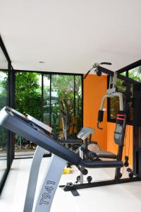 Gimnasio o equipamiento deportivo en The Choice Hotel - Adults Only