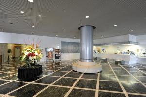 Khu vực sảnh/lễ tân tại Fukuoka Recent Hotel