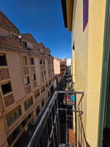 a view of a balcony from a building at Sweet Dreams Úbedas in Talavera de la Reina