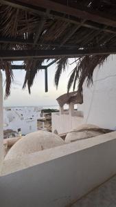a view from the roof of a building at Authentic Cozy Chalet Near the Beach in Ras Sedr