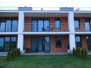 Budynek, w którym mieści się apartament