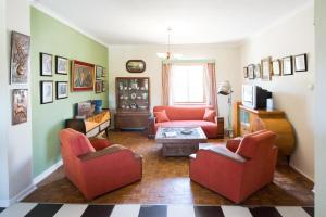 Χώρος καθιστικού στο Classic Lodge - Cape Dutch Quarters