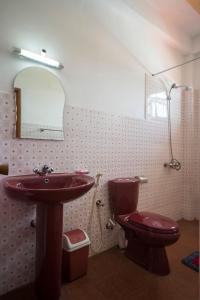 Kylpyhuone majoituspaikassa Melvila