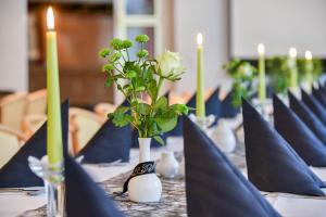 Ein Sitzbereich in der Unterkunft Hotel Dorotheenhof