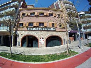 The building in which a vendégházakat is located