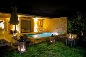 Bazén v ubytování Litohoro Olympus Resort Villas & Spa nebo v jeho okolí