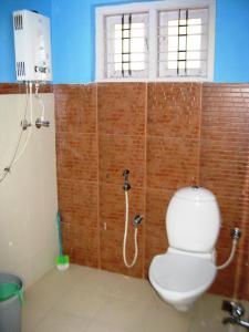 Koupelna v ubytování Akashadeepa Homestay