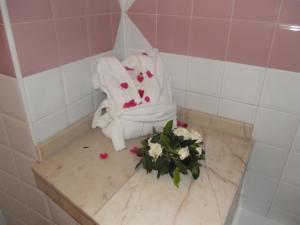 Koupelna v ubytování Hotel Al Kabir