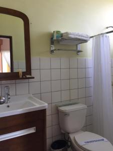 Koupelna v ubytování Park Hotel