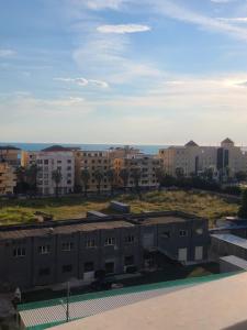 a view of a city with buildings in the background at SeaView 7 Floor -No Elevater in Durrës