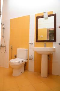Koupelna v ubytování Golden Residence
