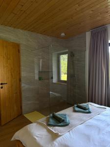 Llit o llits en una habitació de Chalet M2