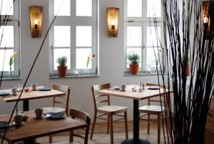 En restaurant eller et spisested på Pension Sackpfeifenmühle