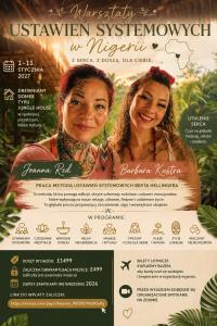 a flyer for a festival with two women at CalmNest Lagos in Ikorodu