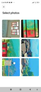 a collage of pictures of different buildings and water at Srinagar Stay House in Srinagar