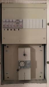 a large machine with a control panel on it at Appartement Port Leucate in Leucate