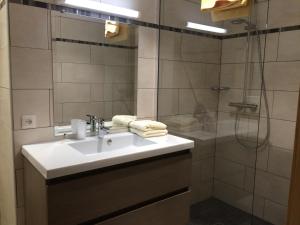 Ванна кімната в Relais du Klevener