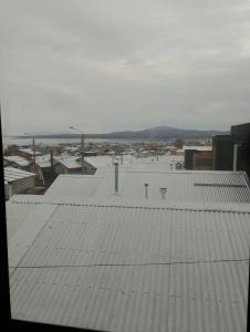 a view of the roofs of a building at Casa rayen in Puerto Natales