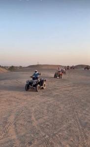 a group of people riding atvs in the desert at Luxor Star ATV in Luxor +3 photos