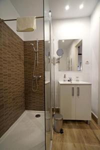 Koupelna v ubytování Casa El Carolino + 9 fotografií