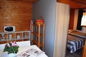 Ein Bett oder Betten in einem Zimmer der Unterkunft Résidence Les Hauts de Marquay