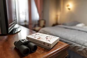 Krevet ili kreveti u jedinici u okviru objekta Hotel Isla Rey Jorge