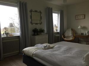 Postel nebo postele na pokoji v ubytování Wramsta B&B