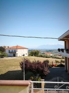 a view from the balcony of a house at Camera matrimoniale - Villa Dalila in Silvi Paese