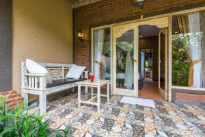 Αίθριο ή υπαίθριος χώρος στο Kubuku Eco Dive Lodge and Yoga